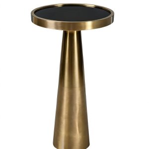 Золотистый придиванный столик "Ридж"