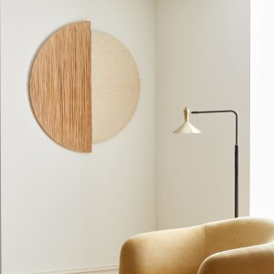 Круглое интерьерное панно "Ашвик"