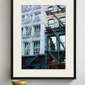 Интерьерный постер "Fire Escapes"