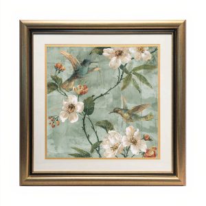 Квадратный постер "Birds of a Feather"