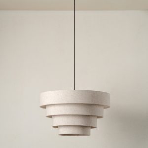 Бежевая люстра "Орсен"