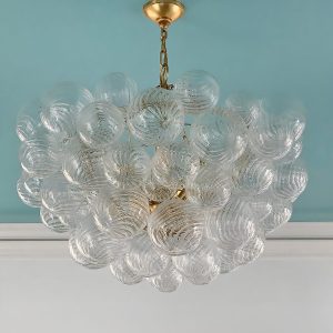 Большая стеклянная люстра "Алисия" [L]