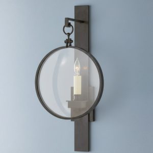 Чёрное бра "Ноэль"