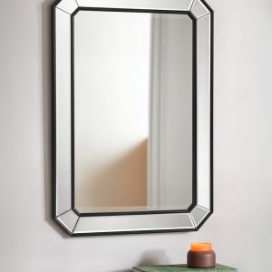 Зеркало в черной раме "Леннокс"