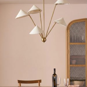 Люстра с пятью лампами "Мантис"