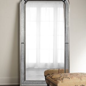 Серебряное зеркало в полный рост "Вустер"