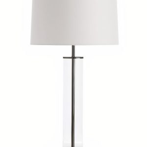 Черная настольная лампа "Томас"