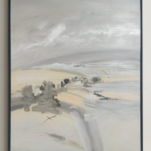 Интерьерная картина "Мидоу" в черной раме