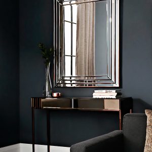 Настенное зеркало в бронзовой раме “Пасадена”