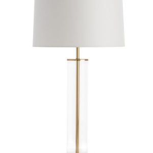 Золотая настольная лампа "Томас"