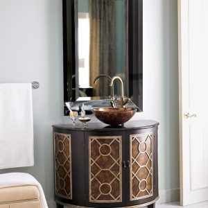 Настенное зеркало в черной раме "Клод"