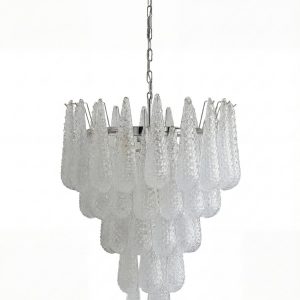 Серебристый подвесной светильник "Поуль"