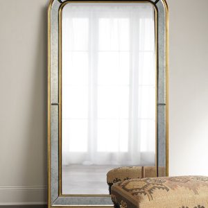 Золотое зеркало в полный рост "Вустер"