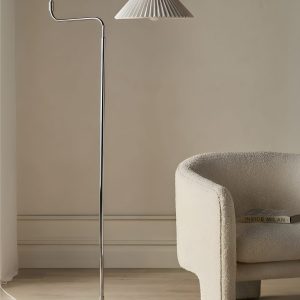 Серебристая напольная лампа "Харриет"