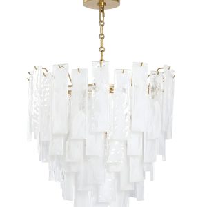 Золотая люстра "Рейнар"