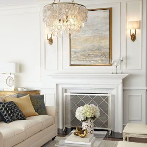 Золотая люстра "Агата"