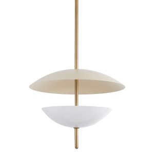 Золотистый подвесной светильник "Чинцио"