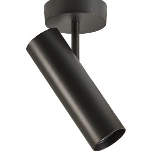 Черный потолочный светильник "Нокс"
