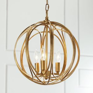 Золотая люстра "Килиан"