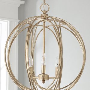 Серебряная люстра "Килиан"