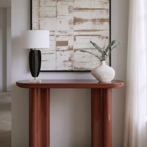 Тёмно-красная консоль "Салли"