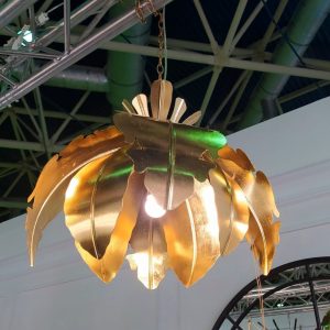 Золотой светильник "Шамони"