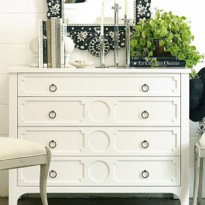 Белая тумба "Густав"