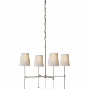 Серебряная люстра "Дэмиан"