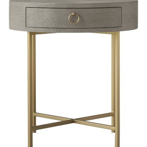 Серая прикроватная тумба "Айрин"