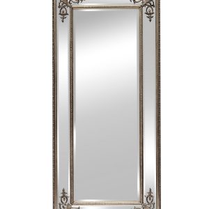 Серебряное зеркало в полный рост "Венето"