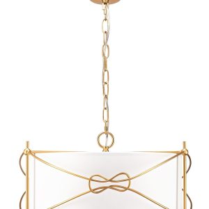 Золотая люстра "Мокси"