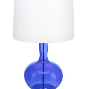 Синяя настольная лампа "Эверли"