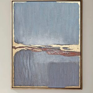 Картина в серебряной раме "Блу-шифт"