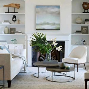 Комплект серых кофейных столов "Фитц"