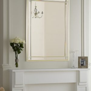 Зеркало в серебряной раме "Дорсет"