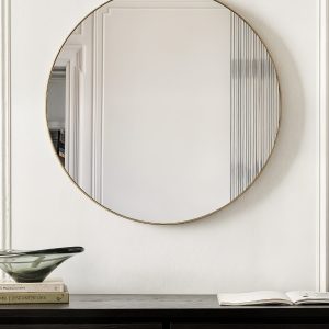 Круглое зеркало в раме "Нолан" - S