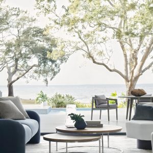 Комплект кофейных столов из дуба "Фитц"