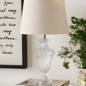 Хрустальная настольная лампа "Абель"