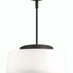 Чёрная люстра "Флемиш"