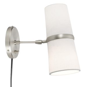 Серебряное бра "Флемиш" с проводом