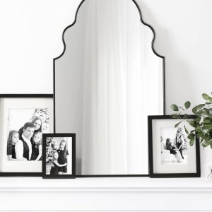 Зеркало в чёрной раме "Шифа"