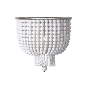 Серебряный настенный светильник "Бувье"