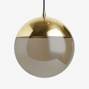 Большой золотой светильник "Уорд"