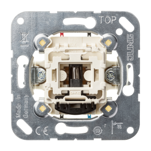 506KOU Выключатель 1-клавишный 10A проходной с лампой подсветки