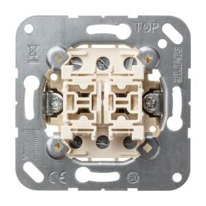 509U Выключатель 2-клавишный 10A проходной