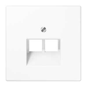 LS969-2UAWW Накладка для двойных UAE розеток - LS (белый)