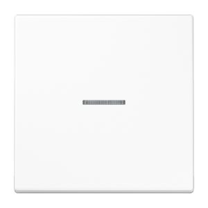 LS990KO5WW Клавиша одинарная с окошком - LS (белый)