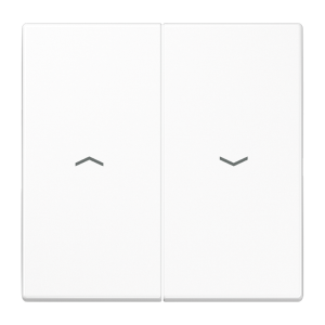 LS995PWW Клавиша двойная с символами "стрелки" - LS (белый)