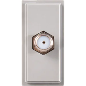 Vanguard Valero Розетка спутниковая, TV-SAT, разъем F 1 модуль