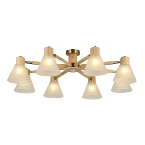Потолочная люстра Arte Lamp Meleph A4096PL-8BR